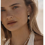 Elegant Minimalist Freshwater Pearl Beaded Choker Necklace - floysun