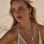 Elegant Minimalist Freshwater Pearl Beaded Choker Necklace - floysun