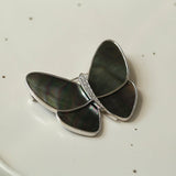Elegant Mother of Pearl Butterfly Brooch - floysun