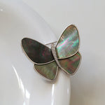 Elegant Mother of Pearl Butterfly Brooch - floysun