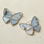 Elegant Mother of Pearl Butterfly Brooch - floysun