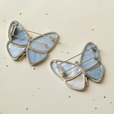 Elegant Mother of Pearl Butterfly Brooch - floysun