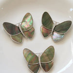 Elegant Mother of Pearl Butterfly Brooch - floysun
