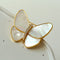 Elegant Mother of Pearl Butterfly Brooch - floysun