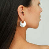 Elegant Mother - of - Pearl Double - Sided Earrings - floysun