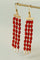 Elegant Tassel Agate Beaded Earrings - floysun