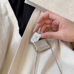 Elegant Water Bottle Vintage Woven Bag Long Necklace - floysun
