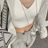 Elegant Water Bottle Vintage Woven Bag Long Necklace - floysun