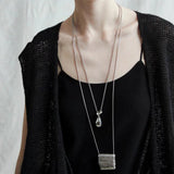 Elegant Water Bottle Vintage Woven Bag Long Necklace - floysun