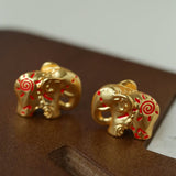 Elephant Totem Stud Earrings - floysun
