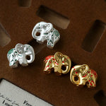 Elephant Totem Stud Earrings - floysun