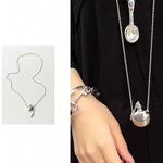 Elixir of Life Minimal Long Necklace - floysun