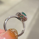 Emerald Elegance Ring – Luxury Craftsmanship - floysun