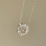 Emerald Mist Jade Chalcedony Necklace - floysun