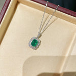 Emerald Radiance Necklace – Classic Statement Edition - floysun