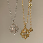 Everyday Hollow Clover Necklace - floysun