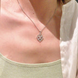 Everyday Hollow Clover Necklace - floysun