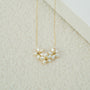 Falling Petals Series Narcissus Pearl Necklace - floysun