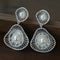 Fashionable Hollow Ripple Double Pearl Earrings - floysun