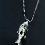 Fat Fish Box Long Necklace - floysun