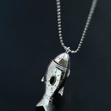 Fat Fish Box Long Necklace - floysun