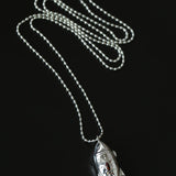 Fat Fish Box Long Necklace - floysun