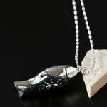 Fat Fish Box Long Necklace - floysun