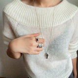 Fat Fish Box Long Necklace - floysun