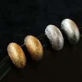 “Fat Moon” Matte Crescent Stud Earrings - floysun