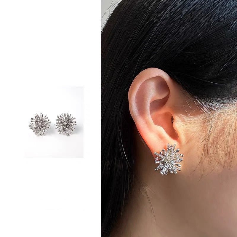 Firework Blossom Stud Earrings - floysun