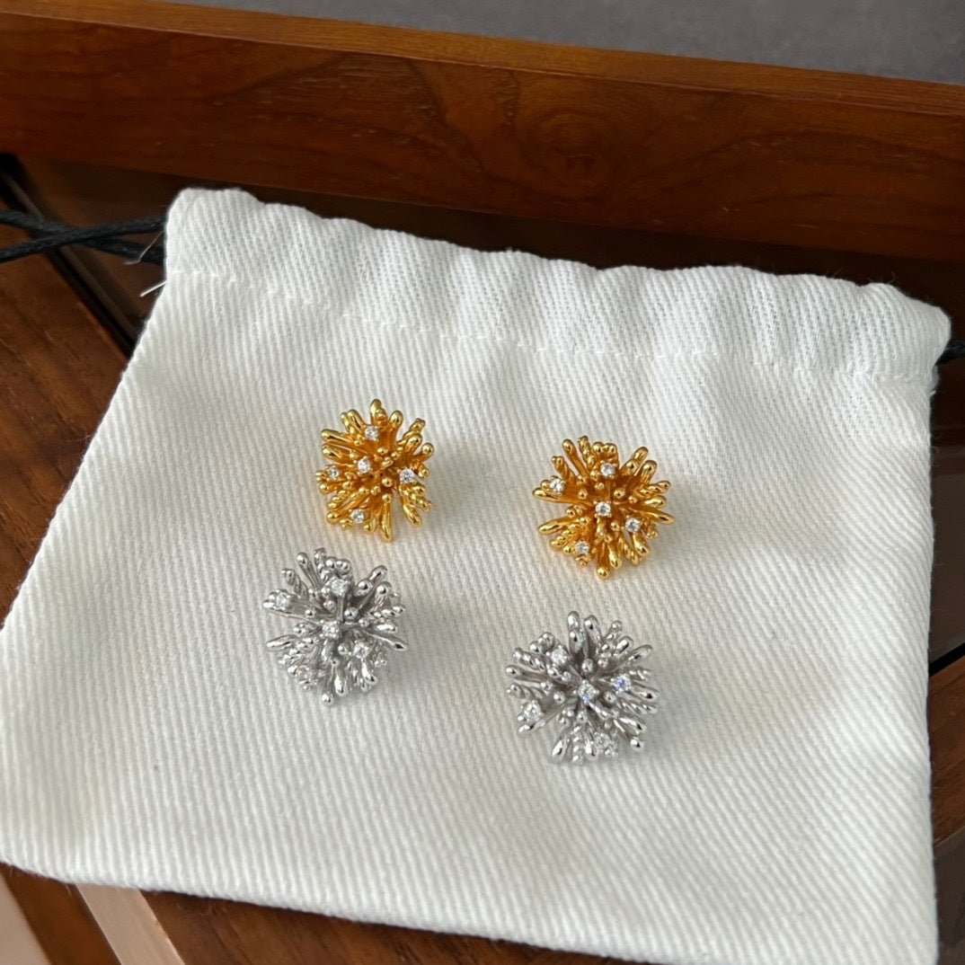 Firework Blossom Stud Earrings - floysun