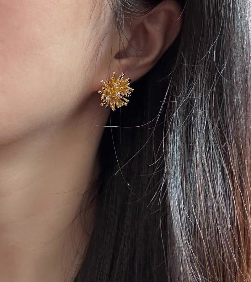 Firework Blossom Stud Earrings - floysun