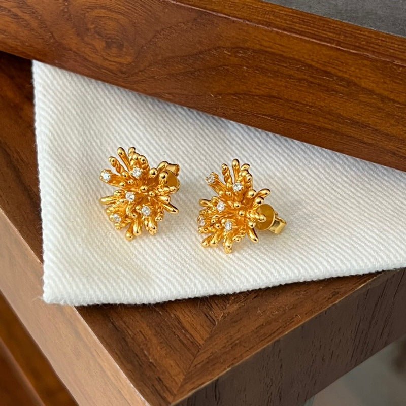 Firework Blossom Stud Earrings - floysun