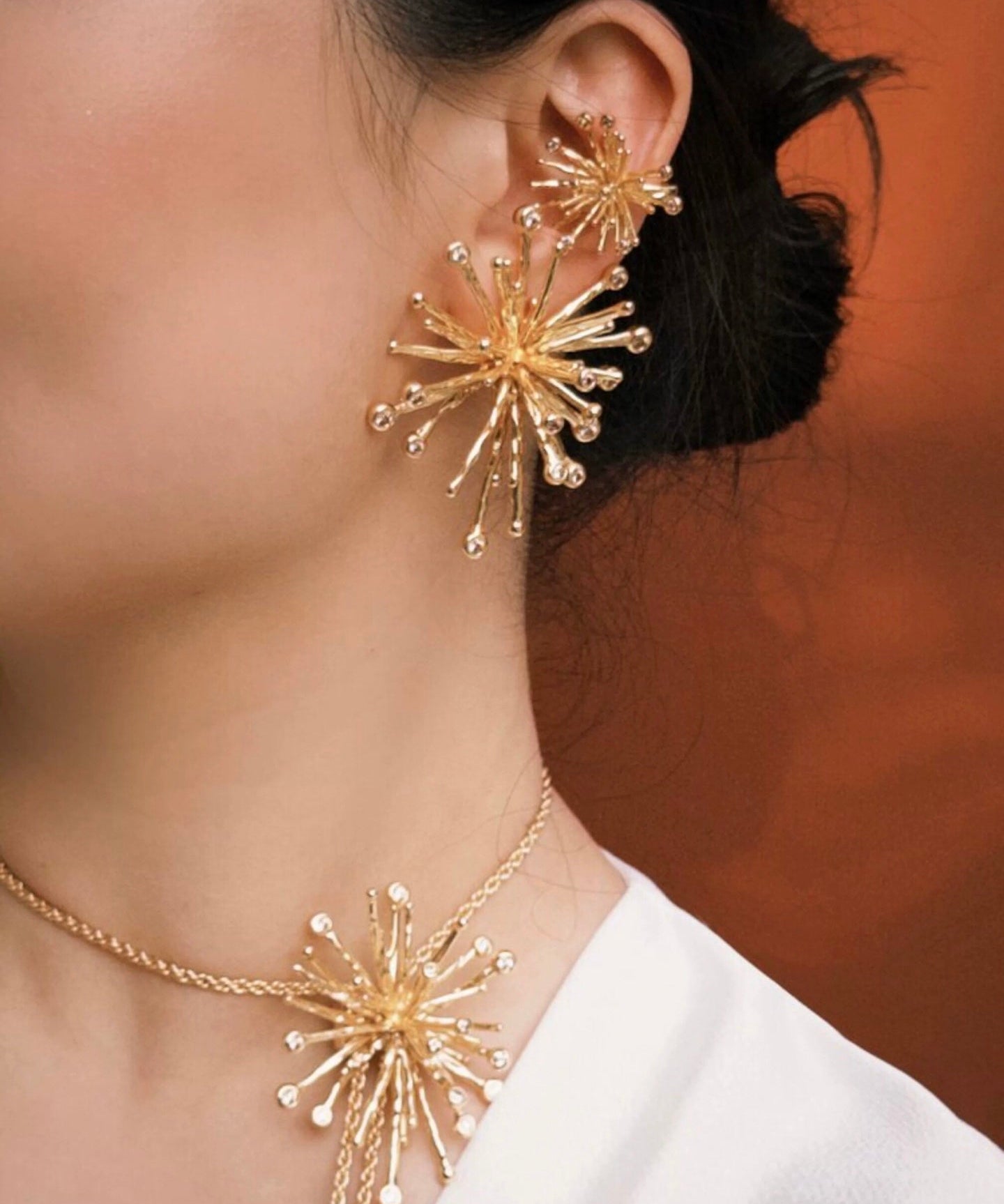 Firework Statement Earrings - floysun