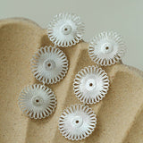 Flora Solaris Whisper Earrings – Triple Bloom Edition - floysun