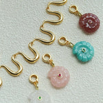 Flowing Wavy Lines U-Shaped Metal Layering Necklace - floysun