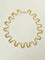 Flowing Wavy Lines U-Shaped Metal Layering Necklace - floysun