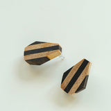 Forest - Inspired Geometric Wood Earrings - floysun