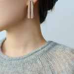 Forest - Inspired Geometric Wood Earrings - floysun