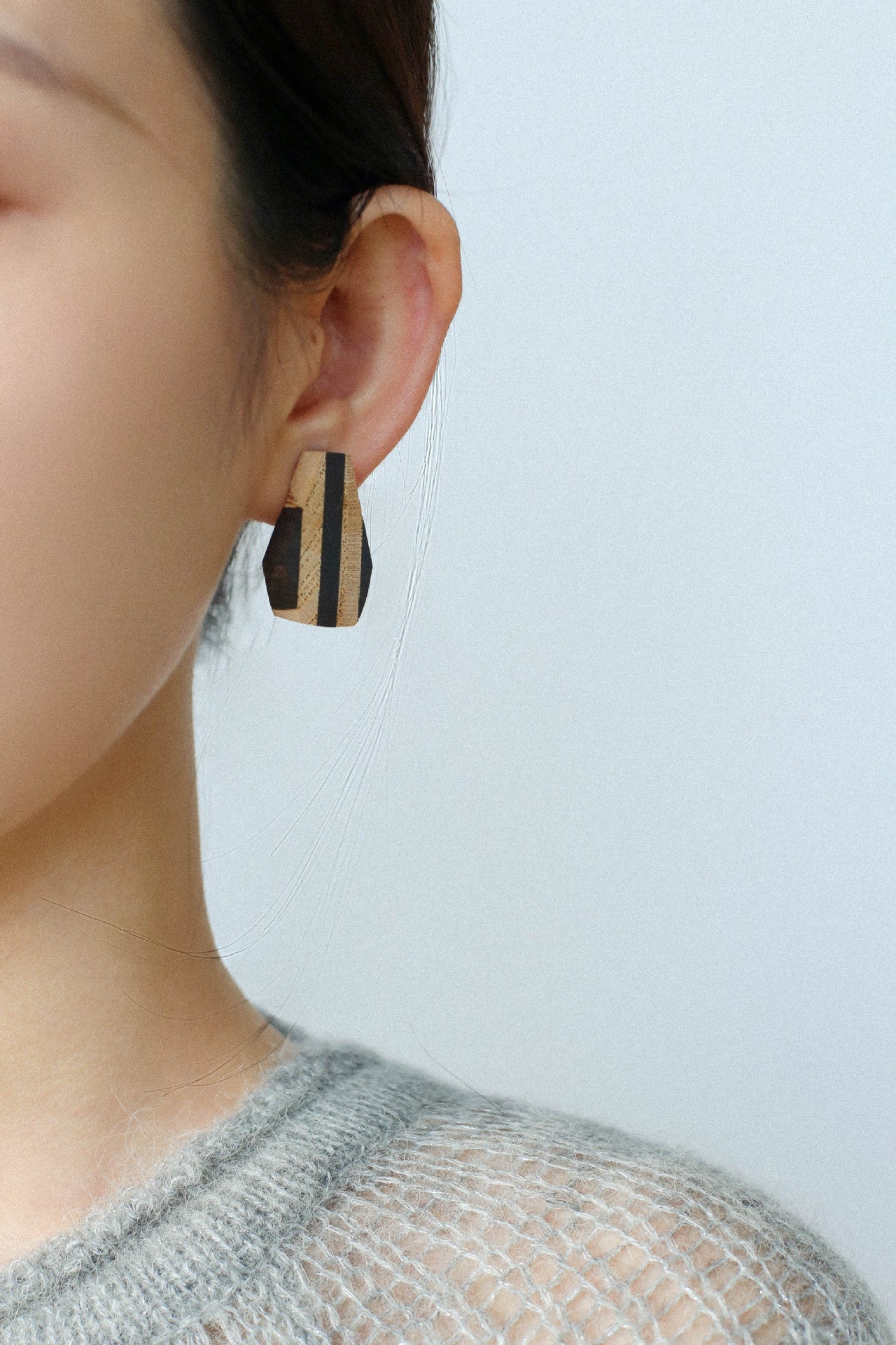 Forest - Inspired Geometric Wood Earrings - floysun