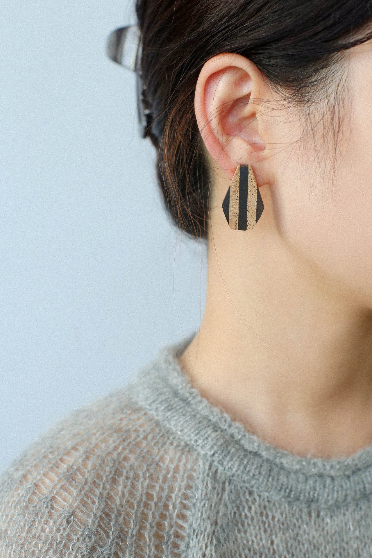 Forest - Inspired Geometric Wood Earrings - floysun