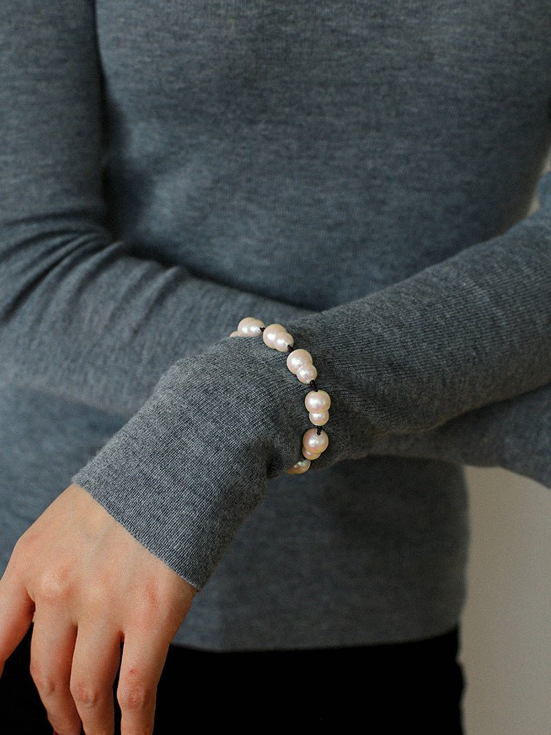 Fortune Gourd Baroque Pearl Bracelet - floysun