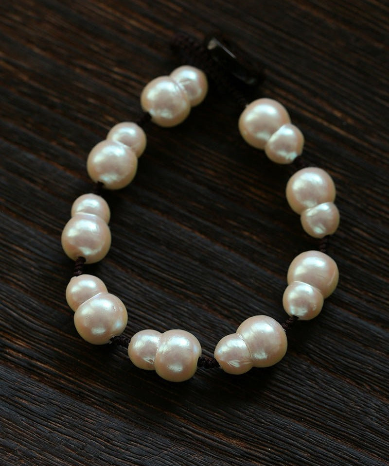 Fortune Gourd Baroque Pearl Bracelet - floysun