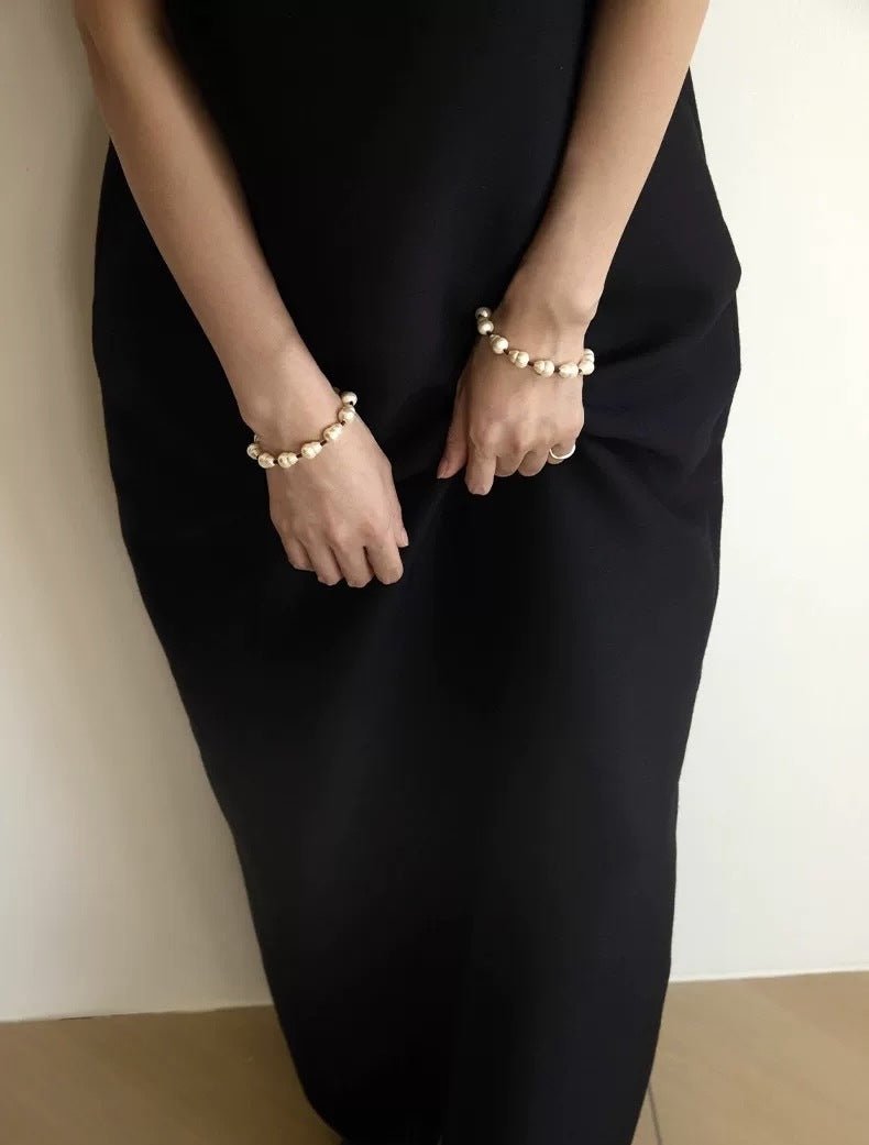 Fortune Gourd Baroque Pearl Bracelet - floysun