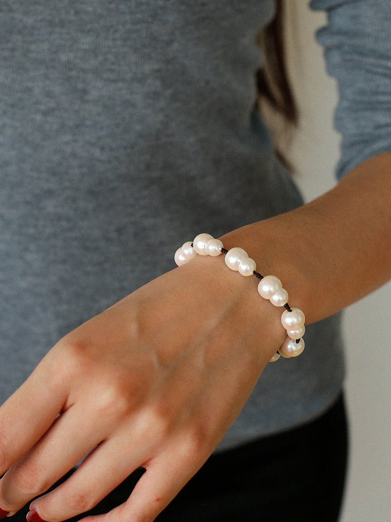 Fortune Gourd Baroque Pearl Bracelet - floysun