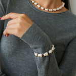 Fortune Gourd Baroque Pearl Necklace - floysun