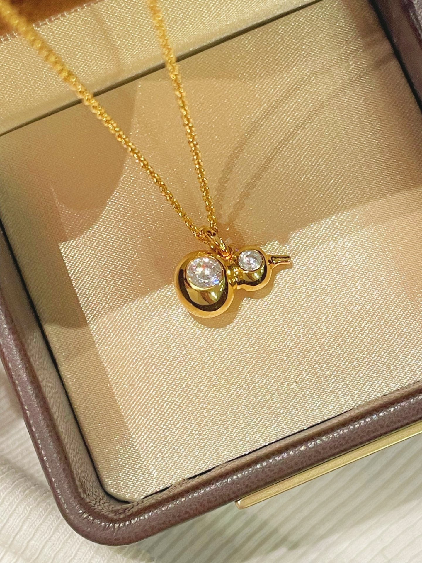 Fortune Gourd Pendant Necklace - floysun