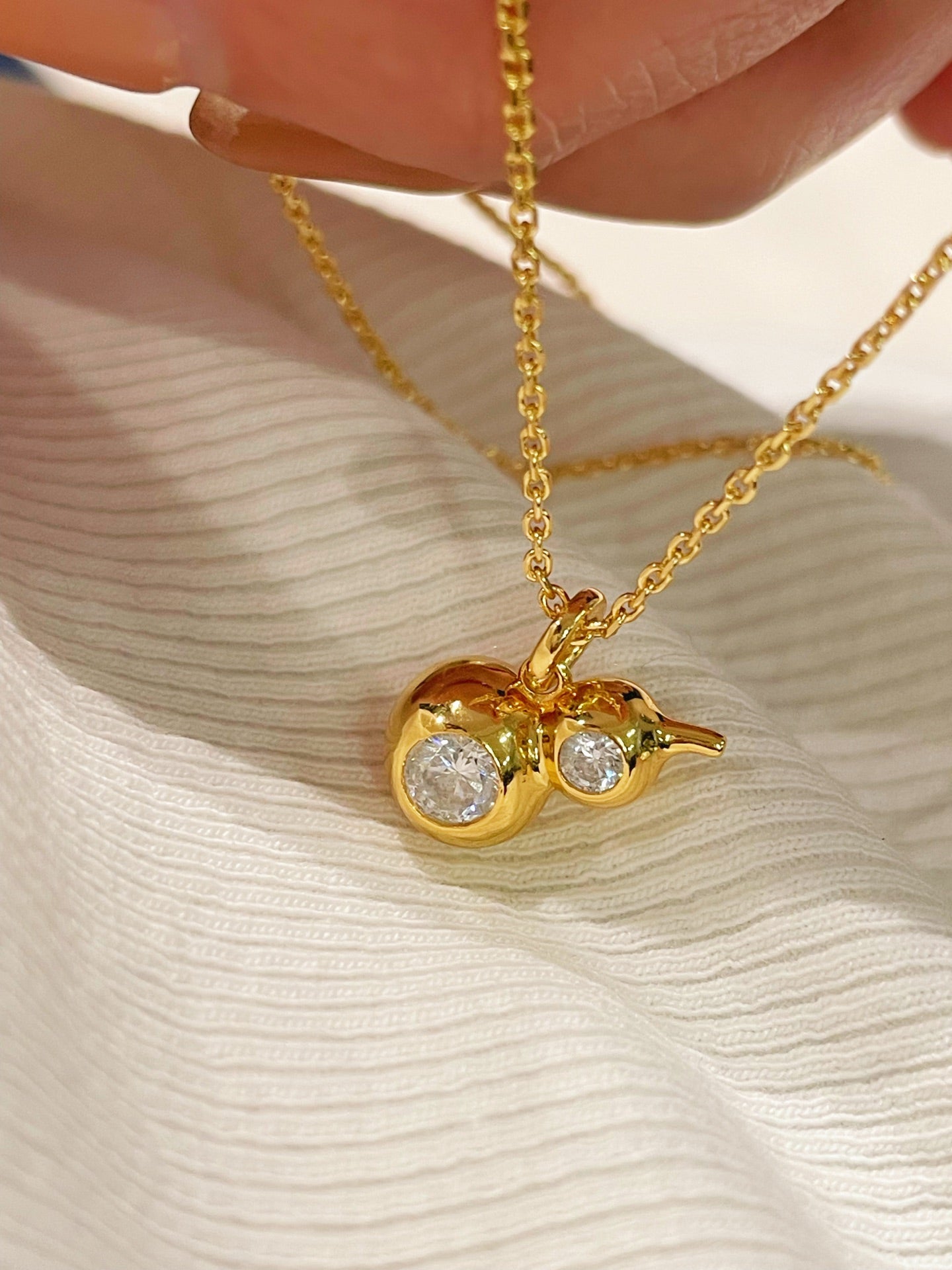 Fortune Gourd Pendant Necklace - floysun