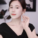 French Enamel Hoop Earrings - floysun