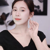 French Enamel Hoop Earrings - floysun